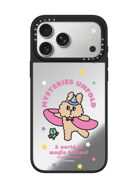 现货CASETiFY艺术家Bunni Konbiny魔法珍妮手机壳适用苹果iPhone17Pro/Max/Air/16/15/14/13镜面磁吸保护套