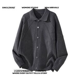 泉州鲁鲁森羽绒服衣男秋冬季新款复古开衫宽松休闲百搭保暖长袖外