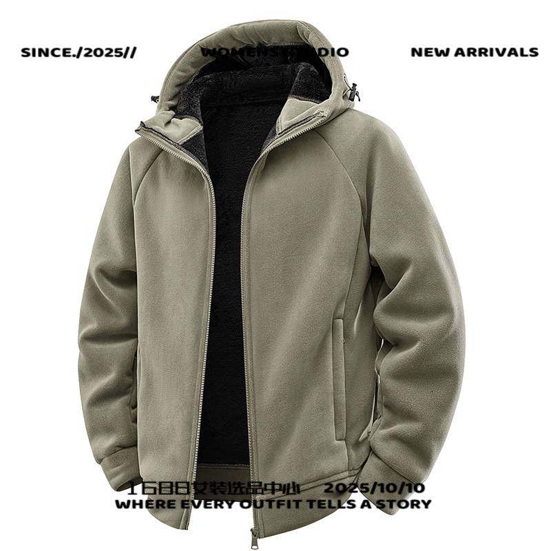 泉州蟒犇潮抓绒衣秋冬新款男士加厚高克重外套户外保暖冲锋衣内胆,户外/登山/野营/旅行用品,抓绒衣,淘宝优惠券,粉丝福利购,淘宝优惠卷