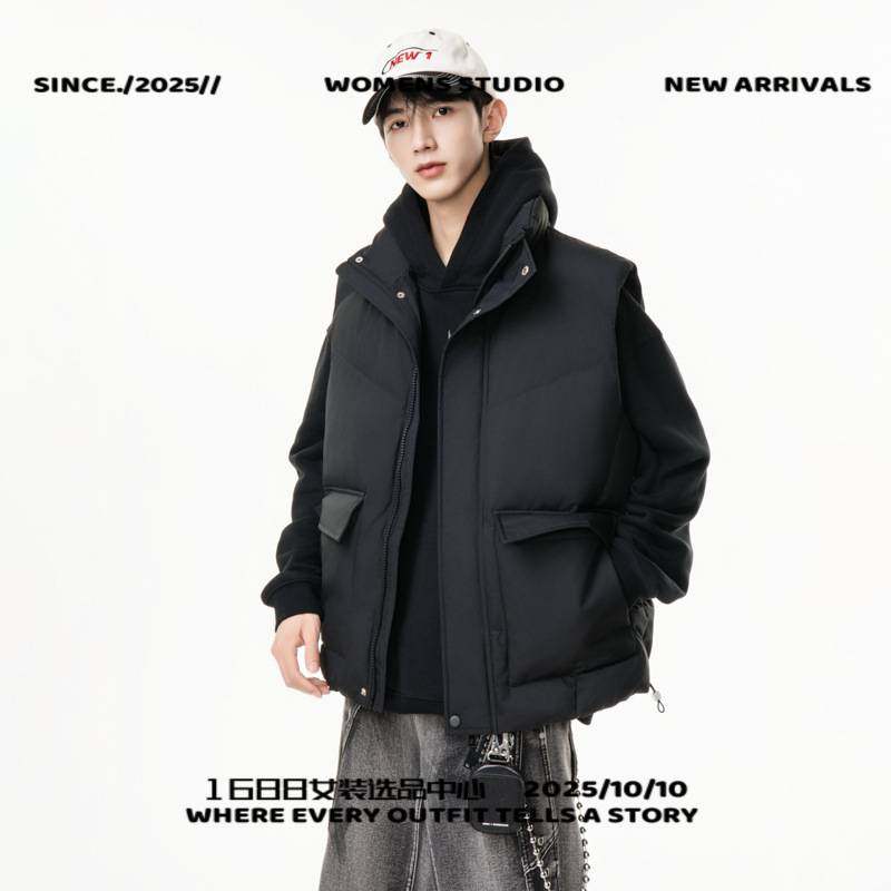 滁州盛宏服装冬装无袖马甲男棉服男士宽松保暖背心侣款坎肩上衣百,男装,常规马甲,淘宝优惠券,粉丝福利购,淘宝优惠卷