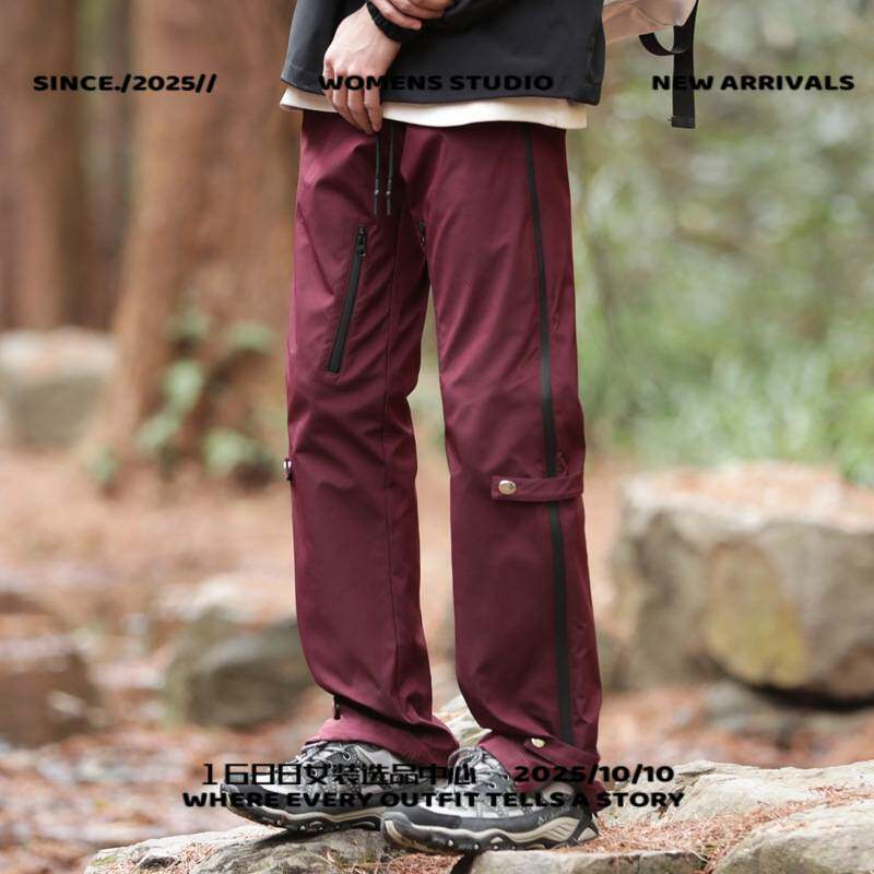 太仓华丽安冲锋衣三合一户外登山裤男新款秋季薄款防风防水冲锋裤