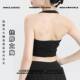武汉爱帝针纺运动服男挂脖式 大胸美背运动内衣女跑步速干防震聚拢