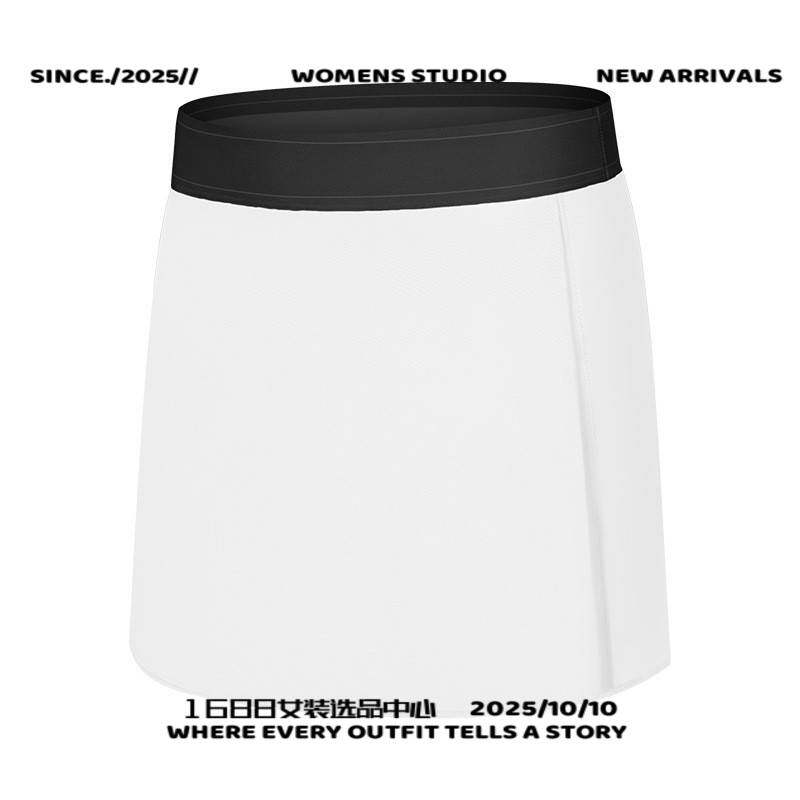 宁波大树瑜伽服新品吸湿排汗降温网球裙 速干双层防走光运动裤裙