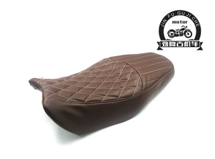 适用新本190TR复古座垫 CBF190TR改装菱形坐垫 毛毛虫鞍座座椅