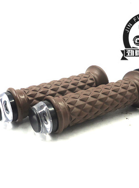 游侠/CG/天俊/GN复古摩托车改装通用22mm手把胶手把套握把旋把