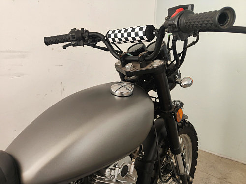 适用于轻骑大脚怪改装咖啡油箱盖 gn125复古经典咖啡油箱锁油壶盖