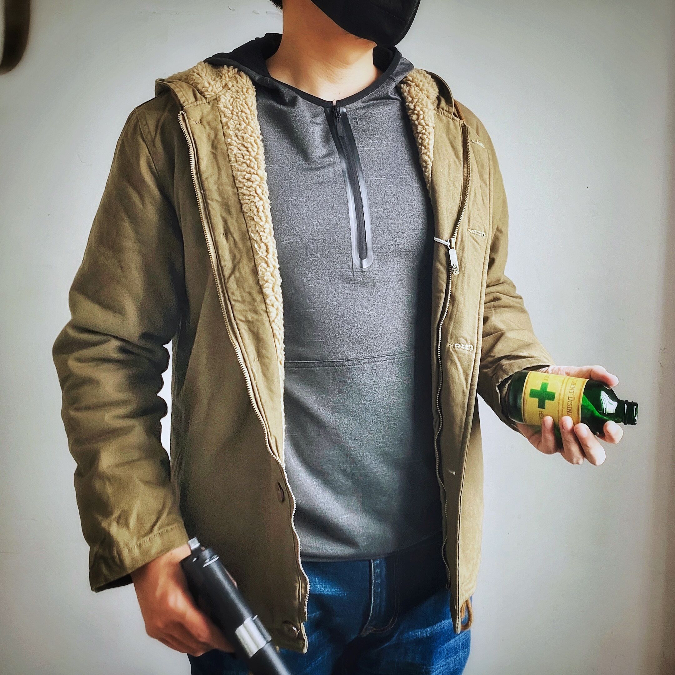 生化服装伊森甲板服外套夹克外衣加绒保暖回血病毒加棉伊森温特斯