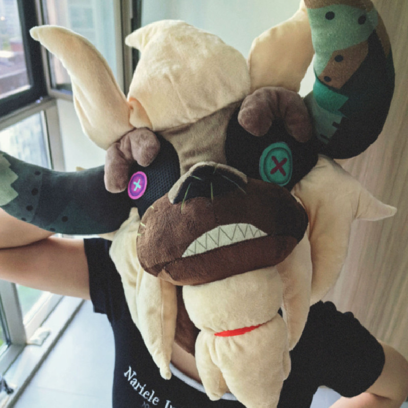 人马头套波克布林面具林克毛绒周边克洛格海利亚盾cos塞尔达王国