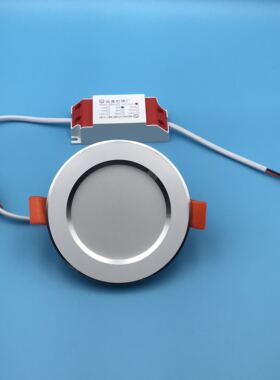 12v24v220v筒灯客厅3W嵌入桶灯开孔7-8公分天花洞灯5W7W9W12W孔灯