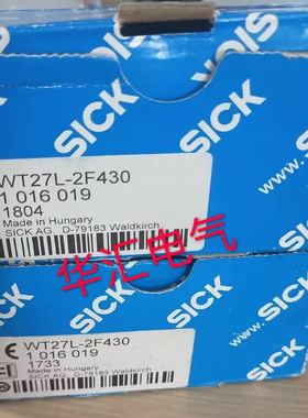 全新原装SICK光电传感器 WT27L-2F430 1016019 现货询价