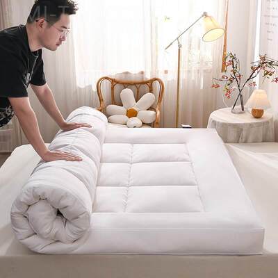 10cm thick soft bed mattress folding mattress topper pad