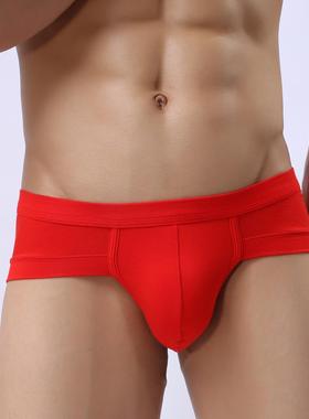 Underwear triangle Modal low waisted convex bag style underw