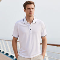 men's Quick drying short sleeve fitness casual polo shirt thumbnail 6