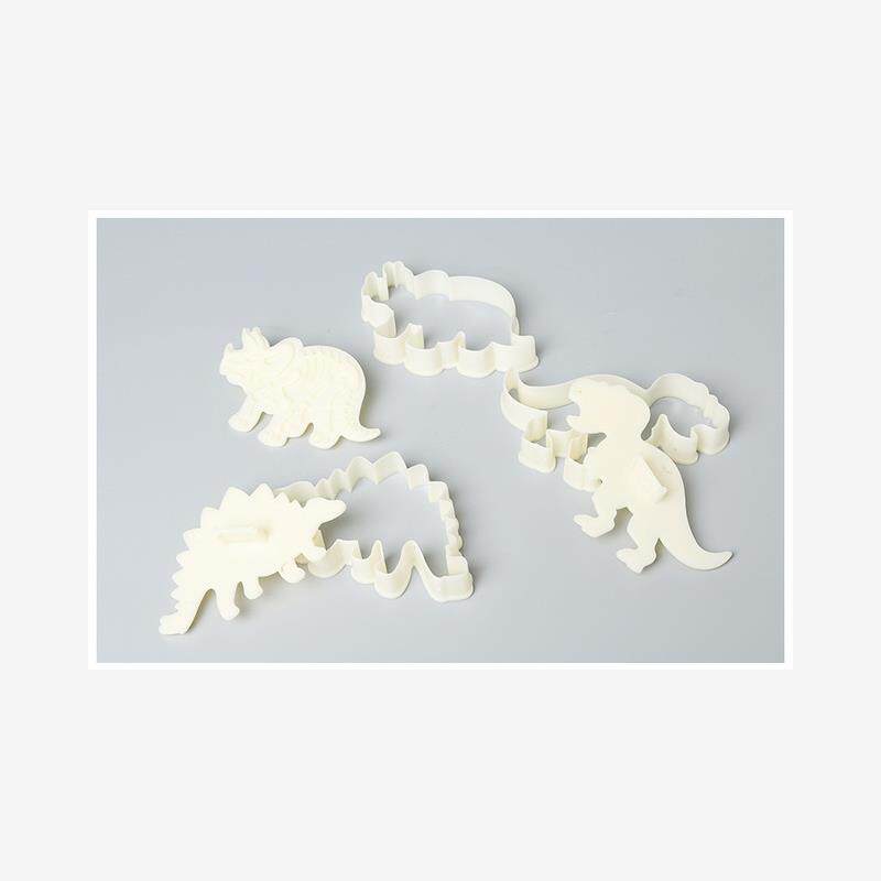 3D Dinosaur Cookie Cutters Mold Dinosaur Biscuit Embossing M