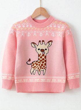 Boys Girl Knitwear Ugly Christmas Sweater For Kids Clothes