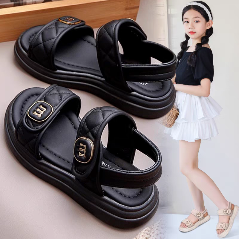 沙滩鞋防滑凉鞋露趾中大童夏季