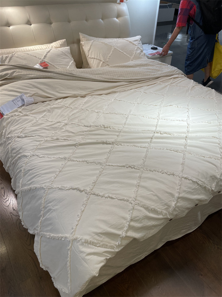 IKEA宜家波西米亚全棉装饰纹被套