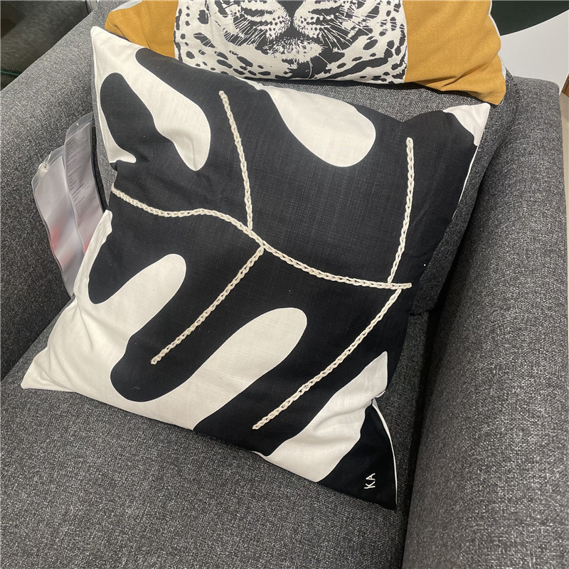 IKEA宜家靠垫套手工制作抱枕套