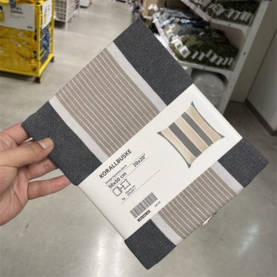 IKEA宜家靠垫套棉麻抱枕套