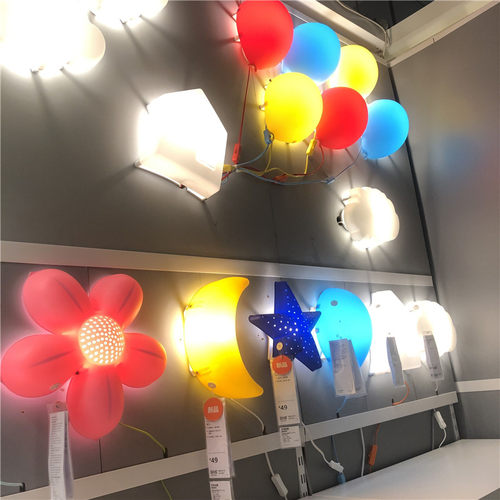 儿童壁灯宜家价格 儿童壁灯宜家图片 星期三