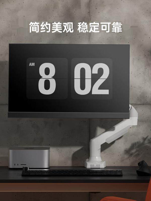NORTH BAYOU F80 모니터 스탠드 컴퓨터 모니터 스탠드 데스크 마운트