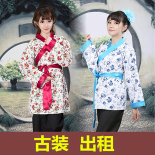 【租赁】古装服装丫鬟奴婢下人汉服女表演百姓影视舞台演出服出租