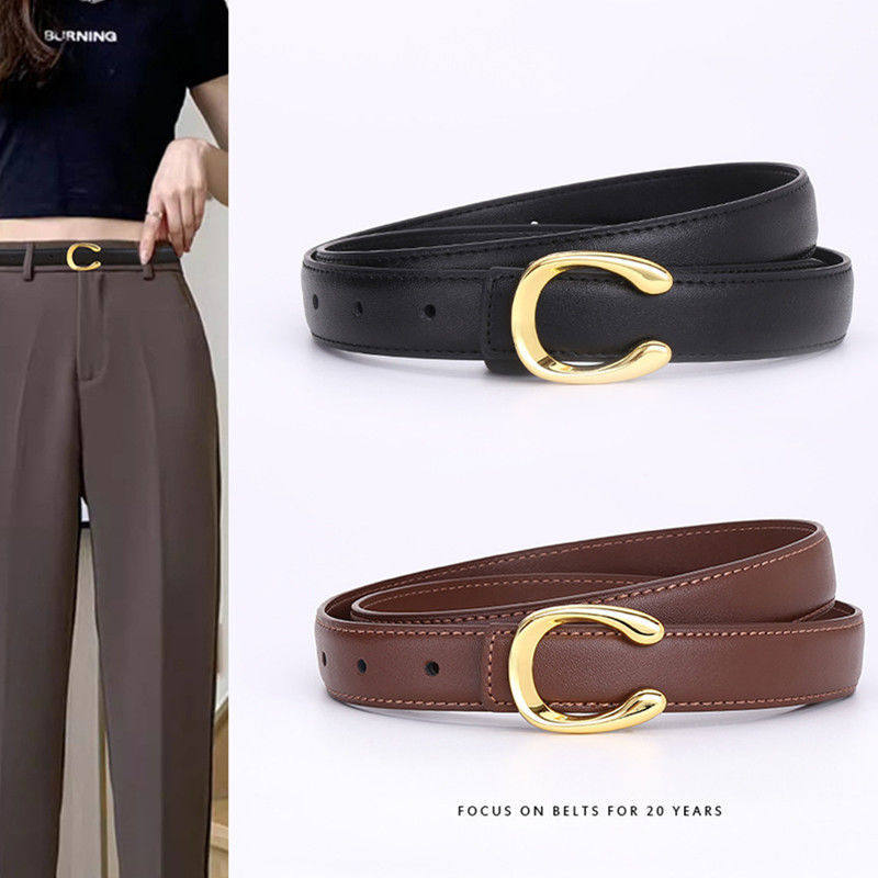 2026新款女士时尚简约百搭ins风装饰皮带韩式C扣腰带批发零售跨境,女士内衣/男士内衣/家居服,塑身腰封/腰夹,淘宝优惠券,粉丝福利购,淘宝优惠卷