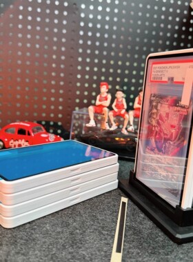 【超纯白】BGS130pt金属磁吸评级卡保护壳防紫外KA同款展示框psa