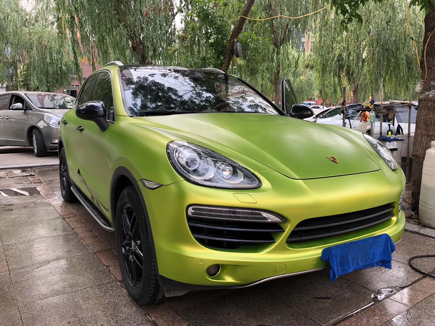保时捷卡宴抵押车二手不过户轿车