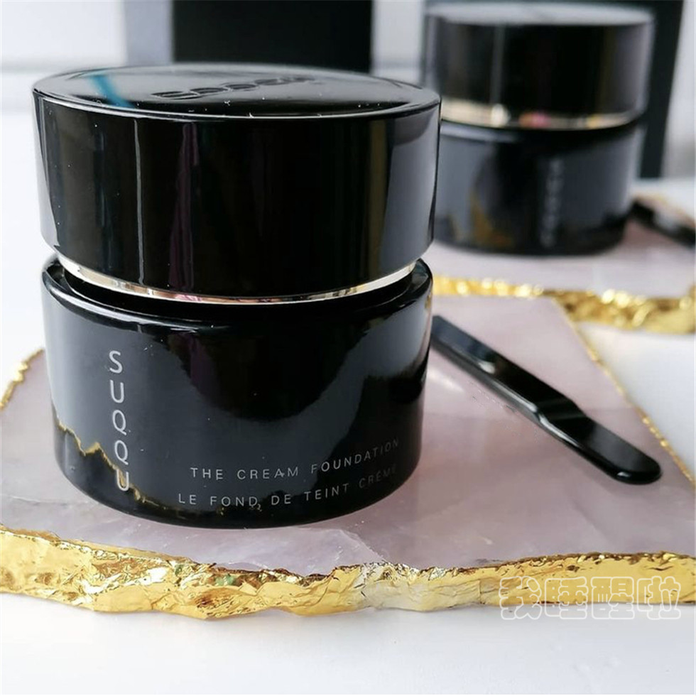 suqqu苏酷新款晶采光艳粉霜奶油粉霜养肤持久遮瑕30g110105奶油肌