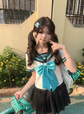 短袖JK制服可爱初音色