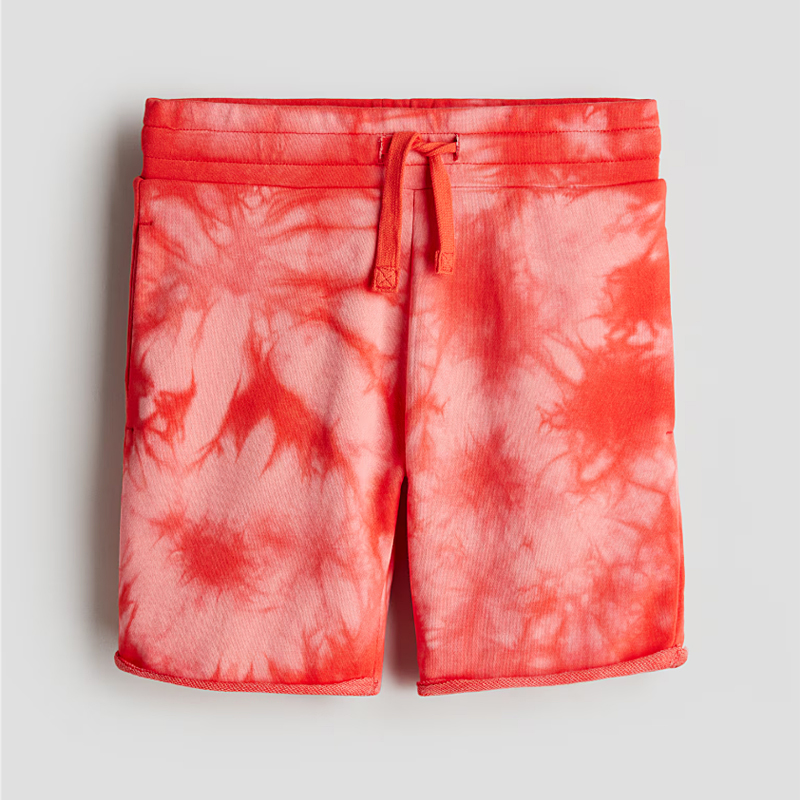 欧美H家儿童毛圈五分裤休闲裤