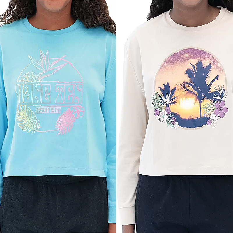 儿童长袖T恤圆领短款打底衫春秋