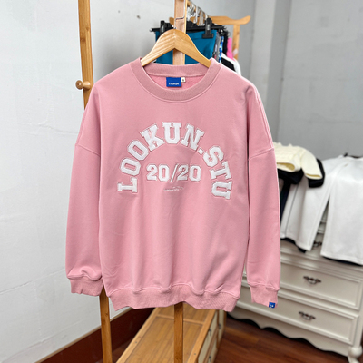 亲子装加绒卫衣春秋OVERSIZE外贸