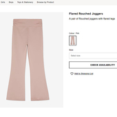 S2童装 喇叭裤 128 K485 164码 欧美儿童长裤 瑜伽裤 女童户外速干外贸