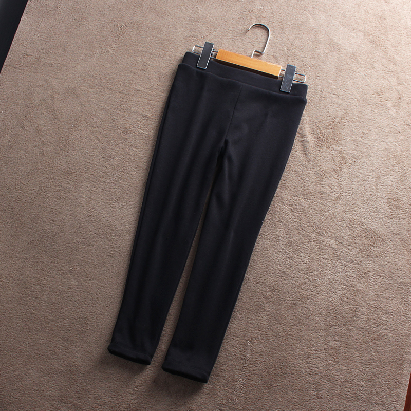 儿童加绒长裤打底裤女童中童外贸