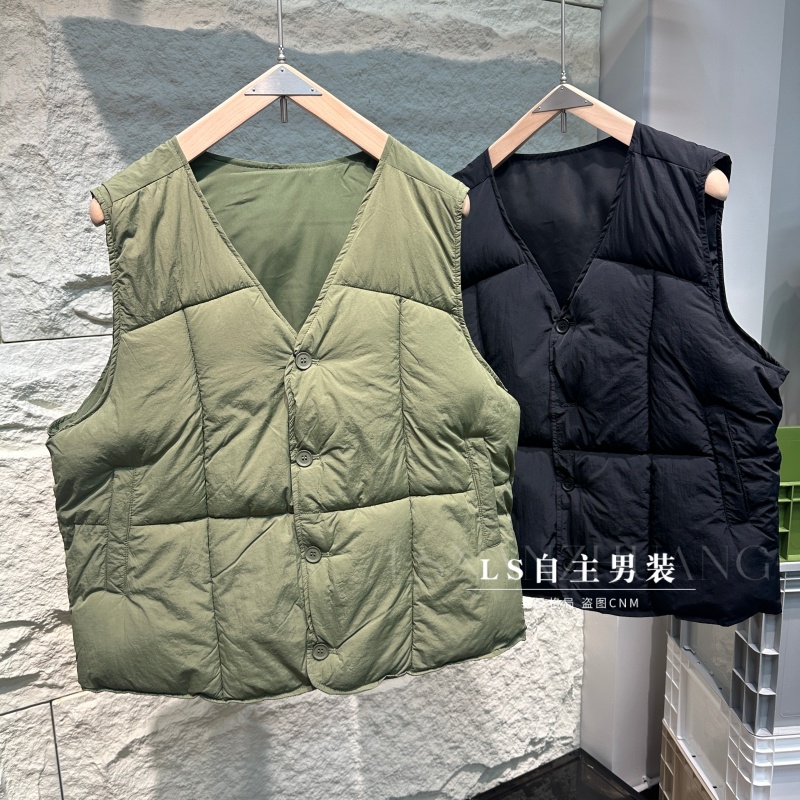 户外防泼水耐磨加厚保暖棉马甲