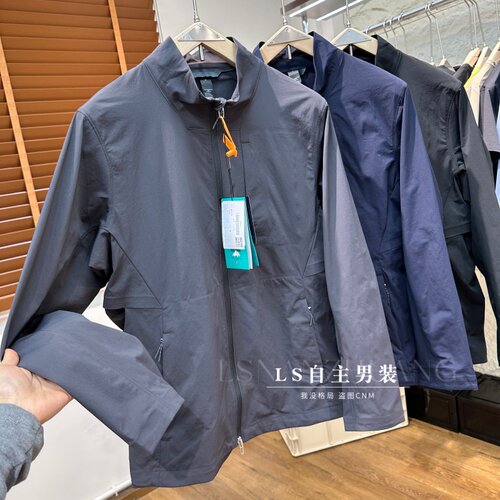 lulu平替男士防刮防泼水软壳夹克