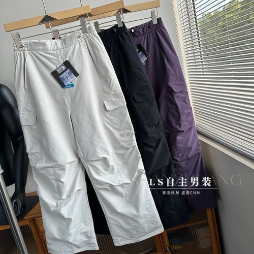 山系户外保暖伞兵裤男女羽绒