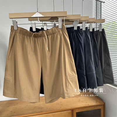 袅system机能系列速干透气耐磨防泼水男女通用户外休闲7英寸短裤