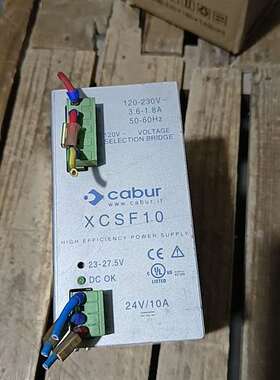 {议价}cabur 导轨电源 XCSF10   24V/10A