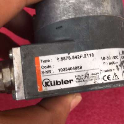 议价工厂淘回，Kubler编码器8.5878.542F.2113