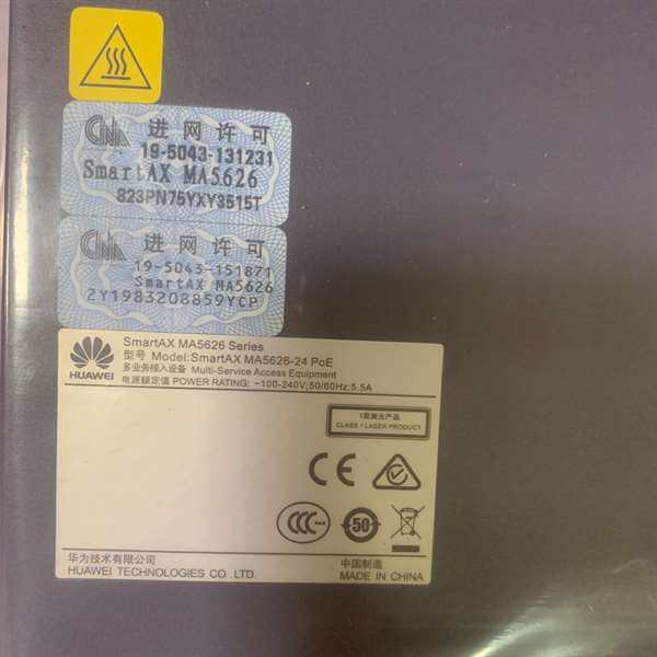 {议价}原包华为MA5626-24 POE 百兆24口 GPON