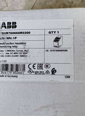 议价ABB 时间继电器 CM－IWN.1P 1SVR760660