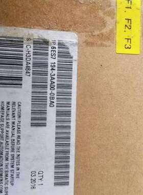 {议价}6es7194-3aa00-0ba0未拆封