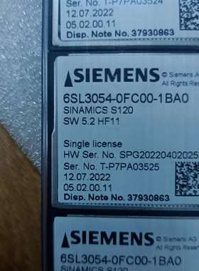 {议价}6SL3054-0FC00-1BA0内存卡正品