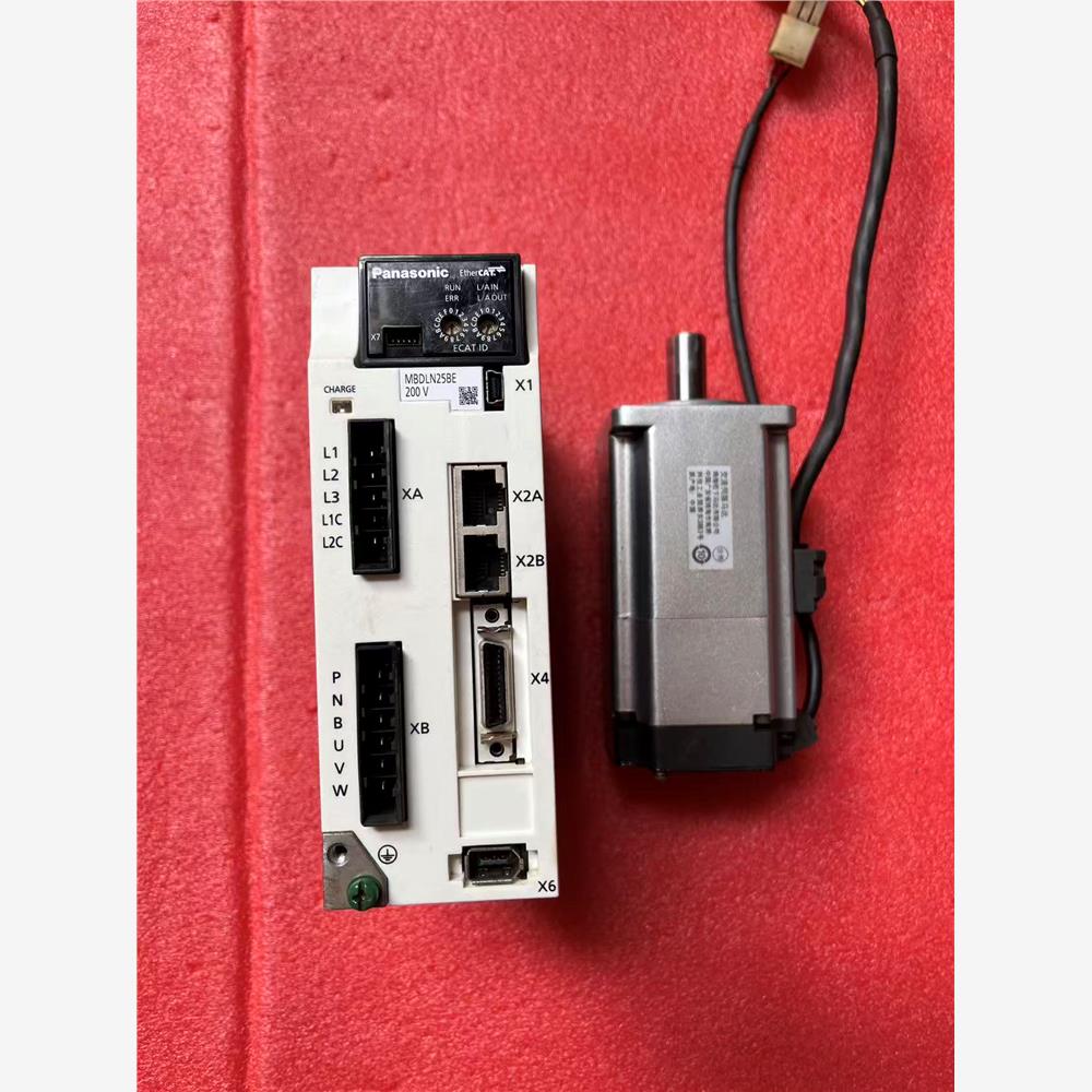 议价400W松下A6伺服套装MBDLN25BE，总线伺服带eth