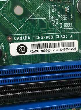 {议价}ICES-003 CLASS AZAX83300946 PB