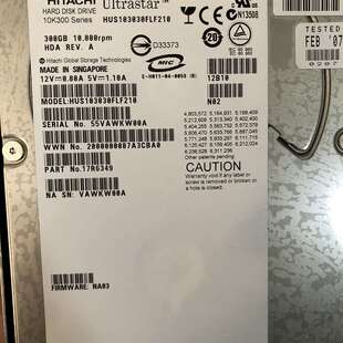 议价日立300GB HUS103030FLF210服务器硬盘