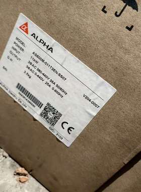 {议价}ALPHA阿尔法11KW主轴驱动器AS600M-011T
